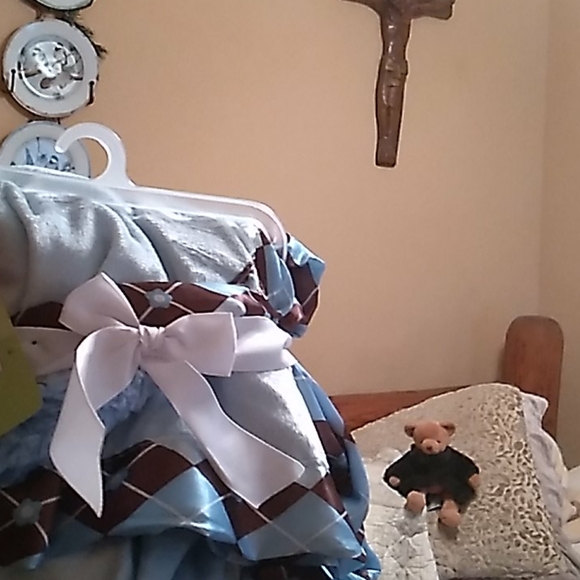 👶  Baby Boy Blanket NWT 🐳 - Picture 6 of 14